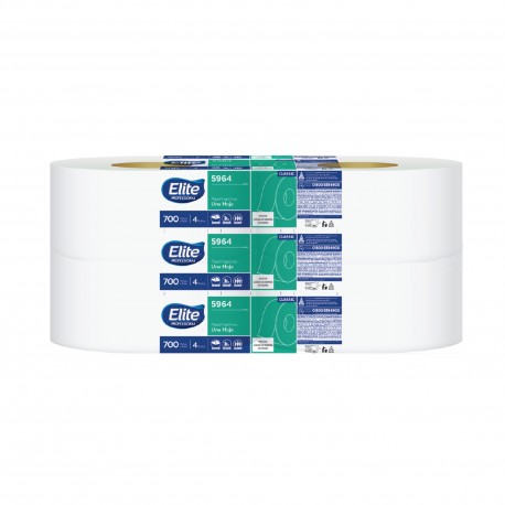 ELITE 5964 HIGIENICO JUMBO HOJA SENCILLA